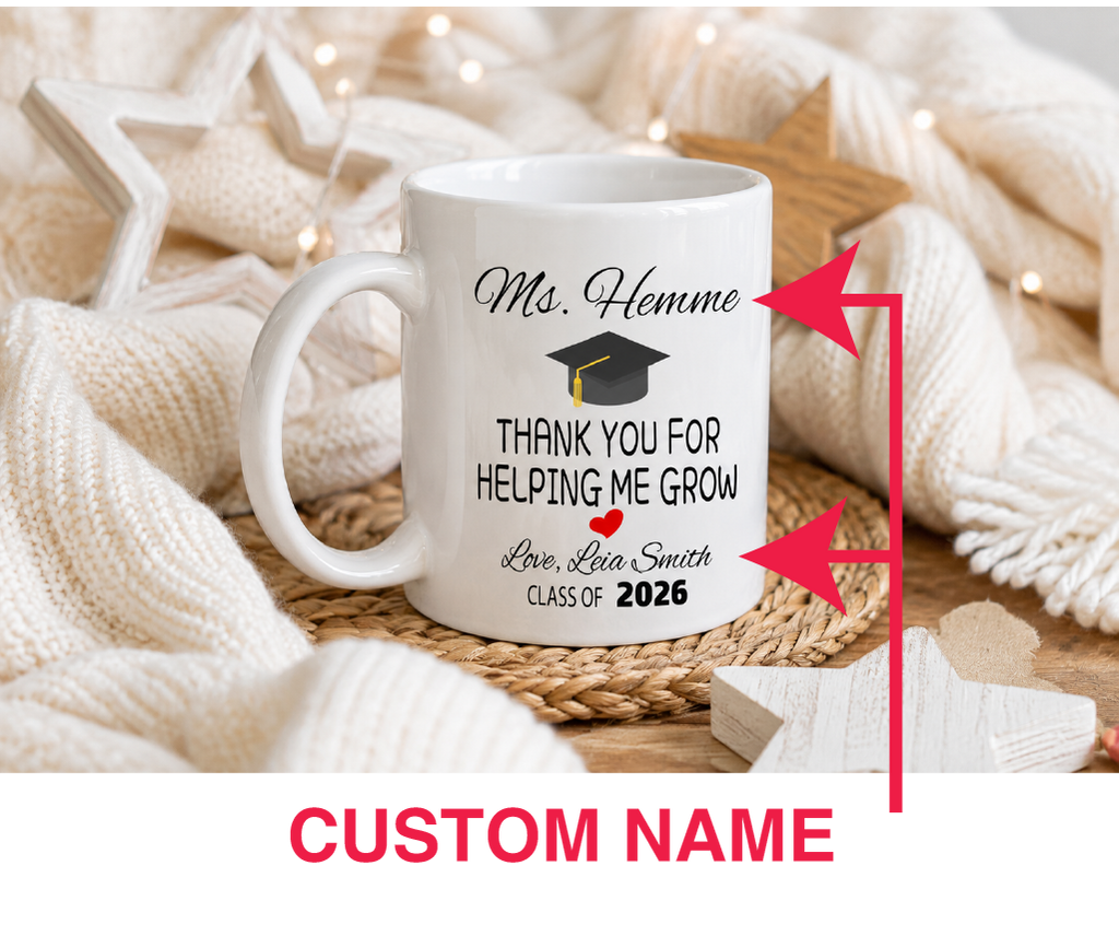 Customized Mug for appreciate their teachers