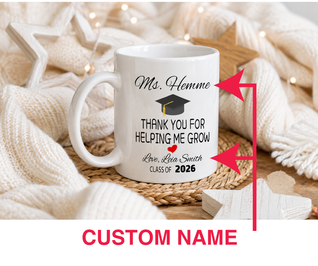 Customized Mug for appreciate their teachers