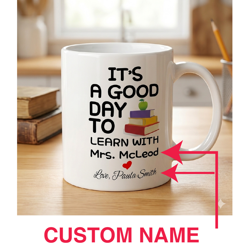 Customized Mug to say thanks to their teachers