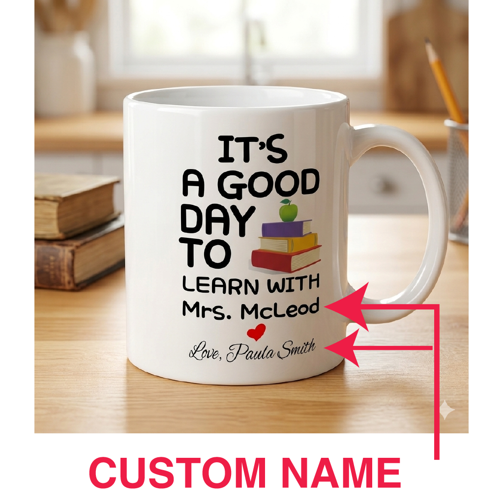 Customized Mug to say thanks to their teachers