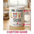 Customized Mug for who love their teachers