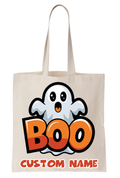 Customized Halloween Bag BOO