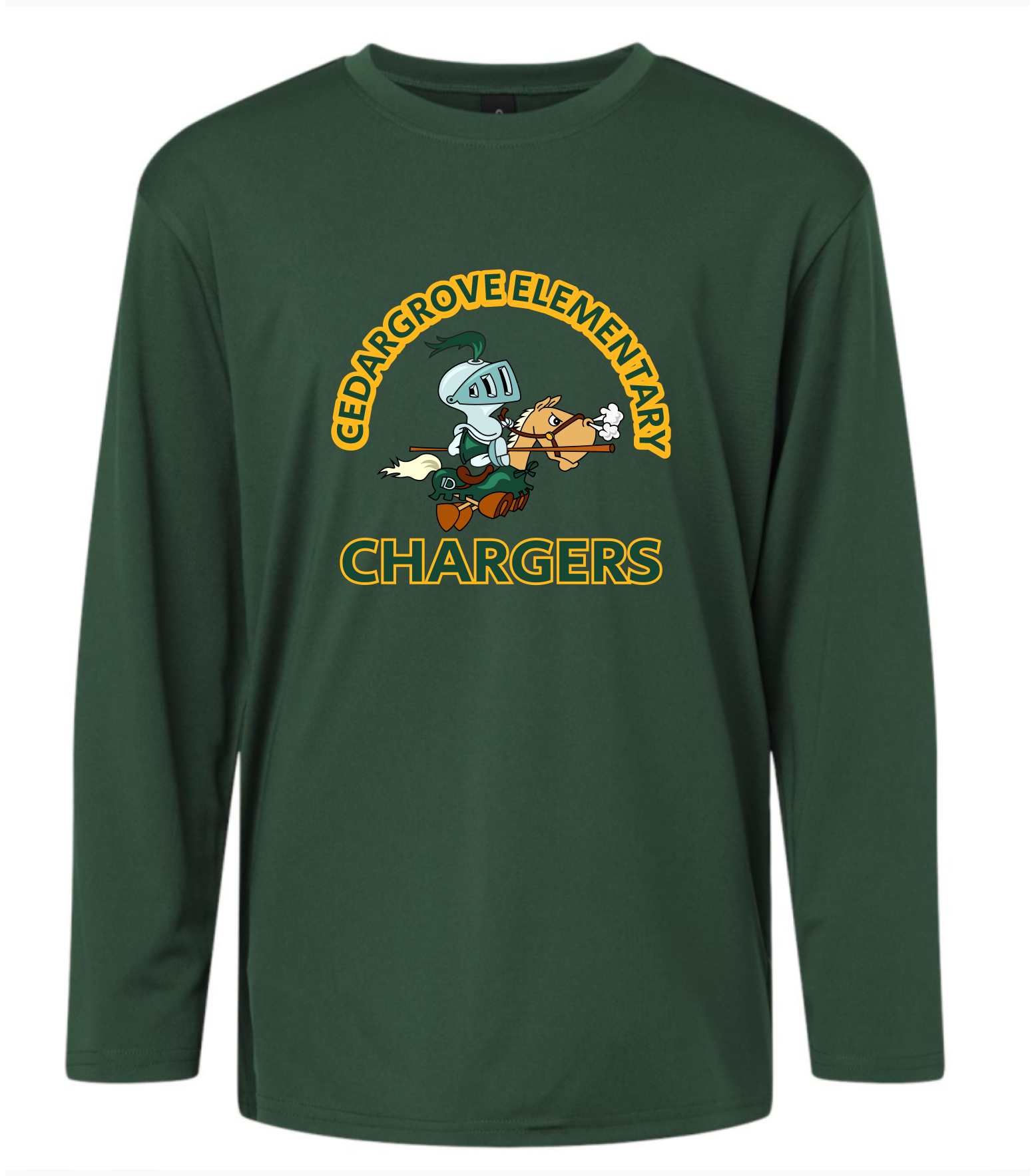 Long Sleeve light Adult T-shirt Design 1