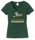 V Neck Short Sleeve Adult T-shirt Design 2