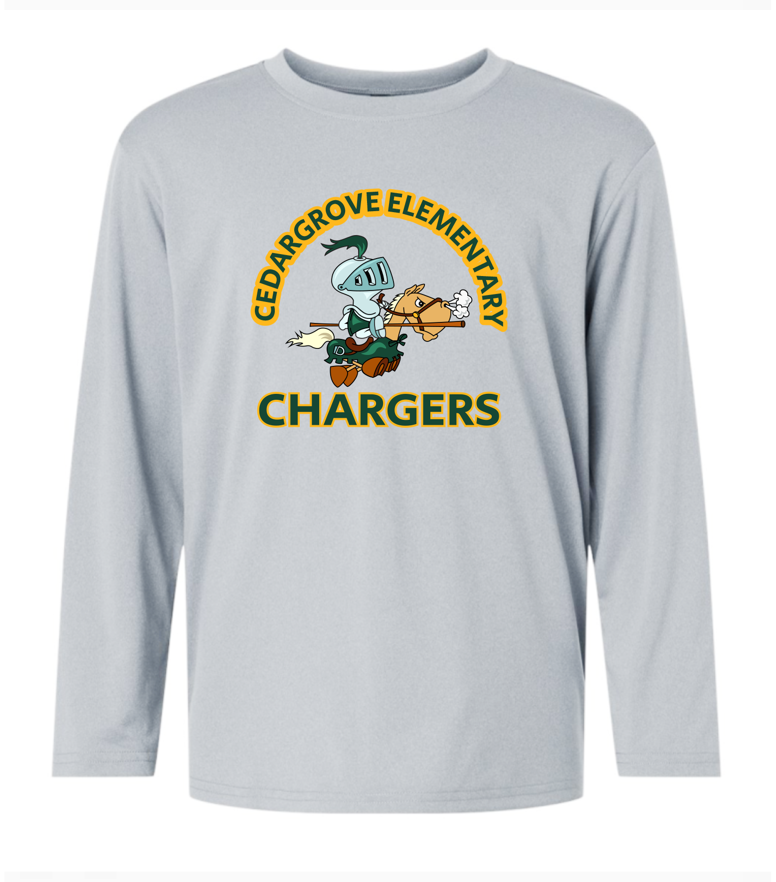Long Sleeve light Youth T-shirt Design 1