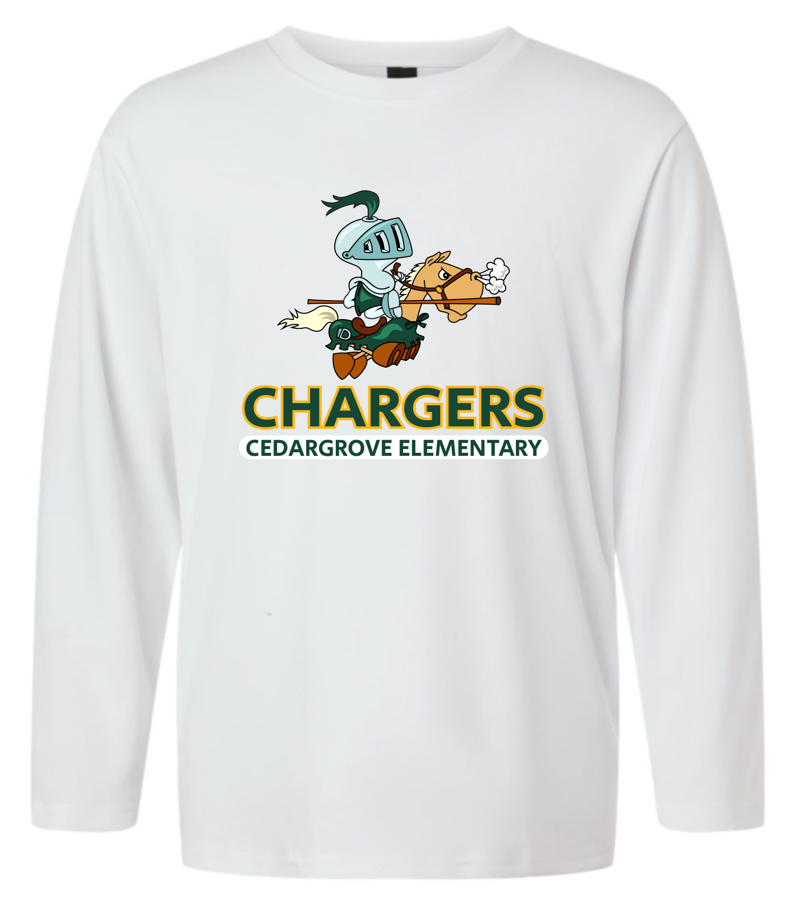 Long Sleeve light Adult T-shirt Design 2