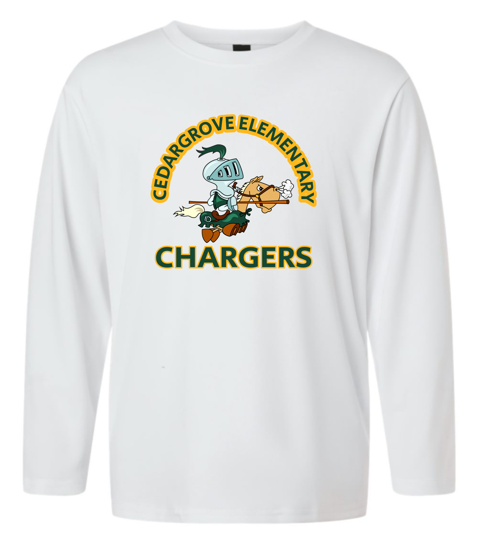 Long Sleeve light Adult T-shirt Design 1